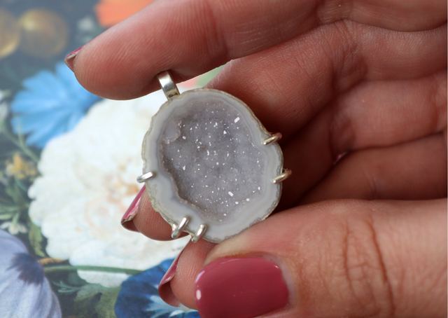 Bold Geode Necklace