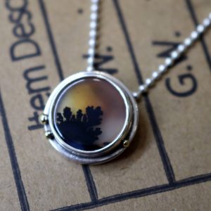 Dendritic Agate Necklace