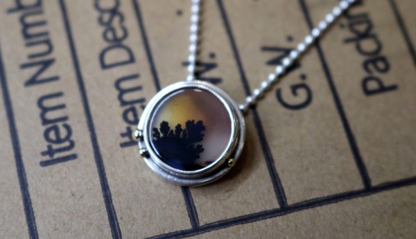 Dendritic Agate Necklace