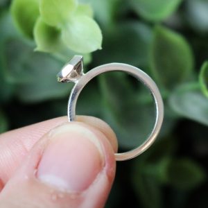 Silver Diamond Ring