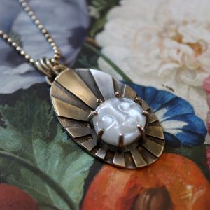 Man on the Moon Necklace