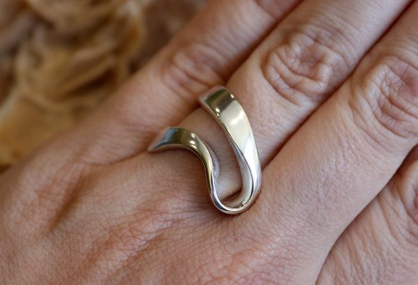 Forged Freehand Sterling Ring