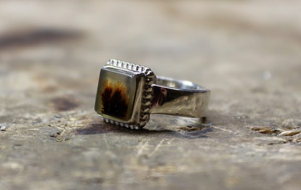 Square Dendrite Ring - Image 2