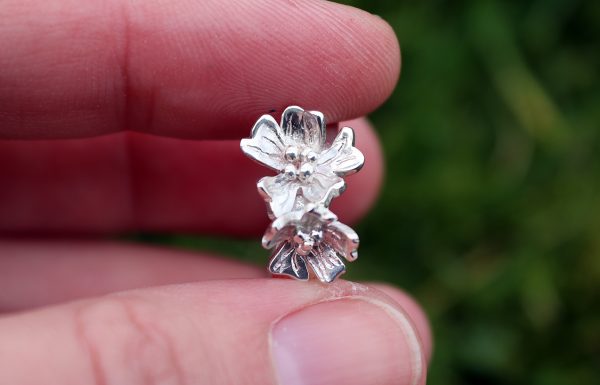 Silver Flower Ring - Image 3