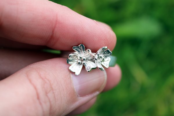 Silver Flower Ring