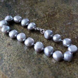 Grey Pearl Bracelet