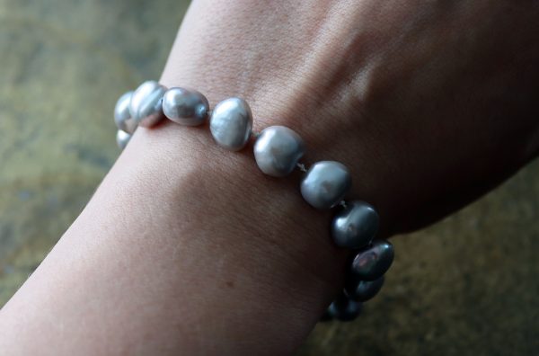 Grey Pearl Bracelet - Image 4